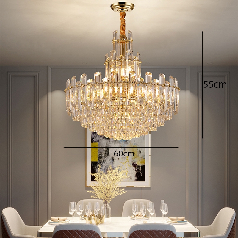 Đèn pha lê sang trọng phòng khách CFL3527/600