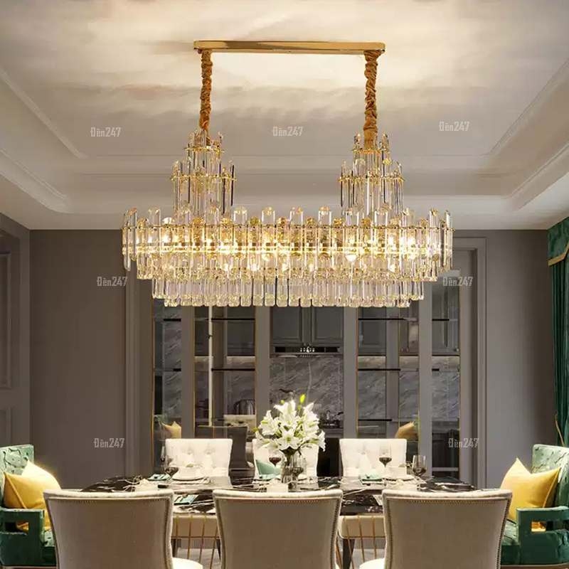 Đèn thả thuyền pha lê sang trọng CFL3528