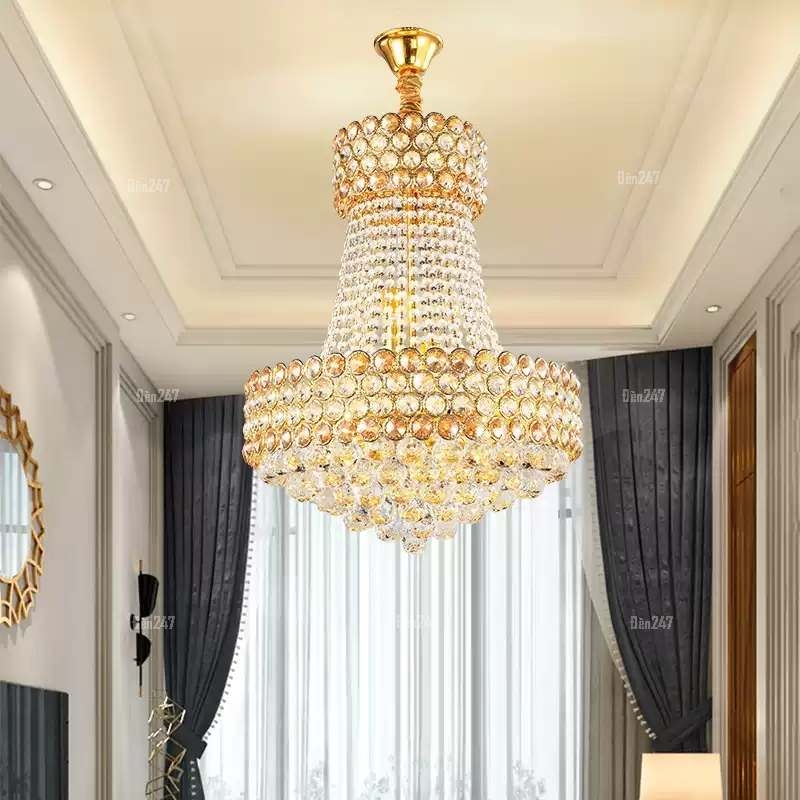 Đèn thả pha lê hạt ball CFL8407