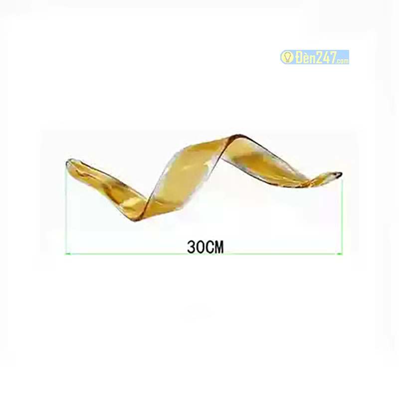 Đèn thả pha lê hình ruy băng FT1607